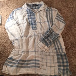 Polo RL Linen Blouse Button Up